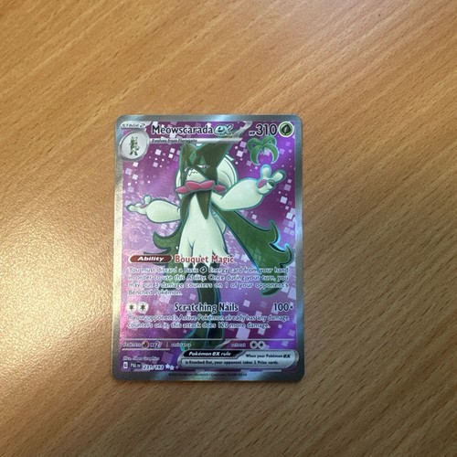 Pokémon Karte Meowscarada ex 231/193 Ultra Rare SV02: Paldea Evolved
