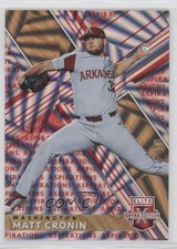 2019 Panini Elite Extra Edition Aspirations Red 111/150 Matt Cronin #87 s3g