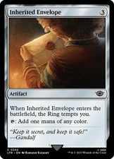 Inherited Envelope Light Play, English Magic the Gathering MTG The Lord of the R