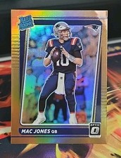 2021 Donruss Optic Mac Jones Rated Rookie Bronze Prizm New England Patriots RC
