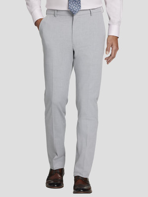 New $90 Joseph Abboud Modern Fit Comfort Stretch Dress Pants 34Wx32L