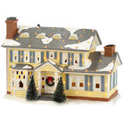 LED Lighted Resin Christmas Village Figurine Ornament Hand Painted Collectable