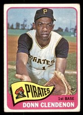 1965 Topps Baseball #325 Donn Clendenon VG *g2