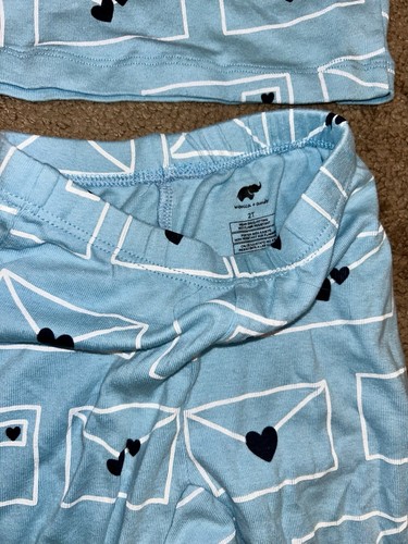 Monica + Andy Organic 2T 3T Lot Summer Christmas Valentines Day PJ & Outfit Sets - Picture 14 of 16