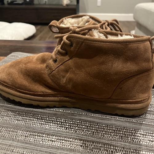 Ugg SN3236 Neumel Brown Short Boots Size 9 - Picture 7 of 12