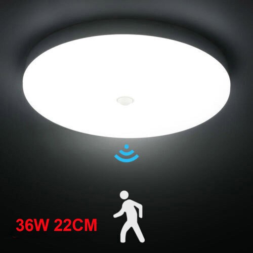 36W LED Deckenlampe Mit Bewegungsmelder Sensor Deckenleuchte Flurlampe Lampe DHL - Bild 3 von 19