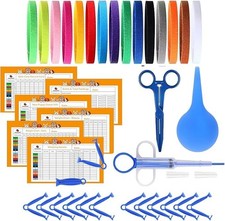 Whelping Kits for Puppies: Puppy Birthing & Starter Kit Includes 15 Whelping Col