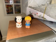 Vintage Kenner Tree Tots Family Treehouse Boy And Dog Barky Dalmatian Figure