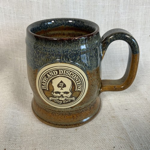 Zero Foxtrot "Hate And Discontent" Coffee Mug Rare Discontinued EUC