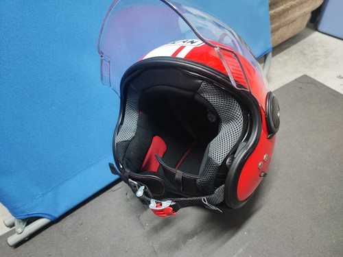 CASCO MOTO JET NOLAN N21 VISOR DOLCE VITA ROSSO Bike - Foto 16 di 24