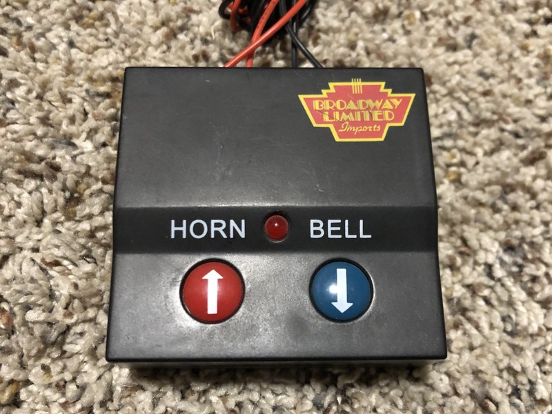 Broadway Limited Sidekick Horn Bell Activator for HO DC Layouts