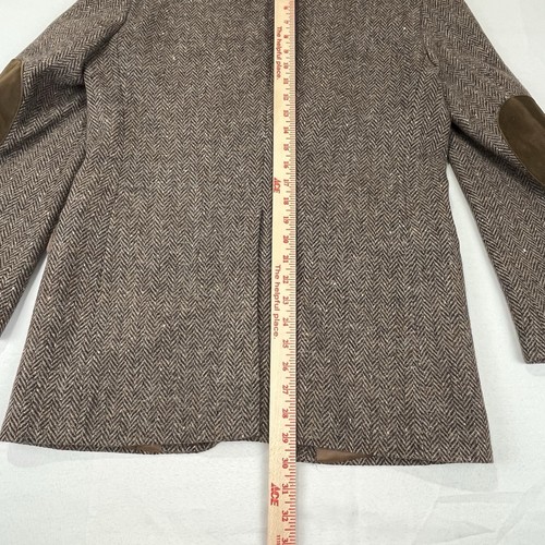 VINTAGE LEVIS Herren Tweed Blazer Sport Mantel Freizeit Jacke Größe 40R Wolle Anzug USA - Bild 13 von 16