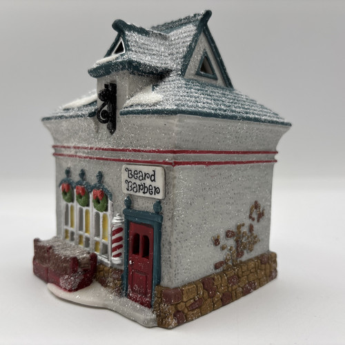 Department 56 1994 HVC North Pole Series Beard Barber Shop 5634-0 Vintage - Picture 2 of 12