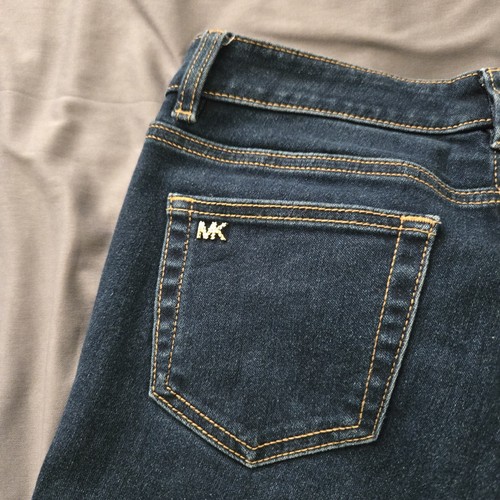 Michael Kors MK Selma Flare Jeans High-Rise Jeans Womens Size 4 Bellbottoms 90s - Picture 8 of 8