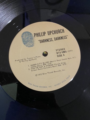 Phillip Upchurch - Darkness, Darkness - (2LP) 1972 Blue Thumb BTS-6005 Vinyl -EX - Picture 8 of 11