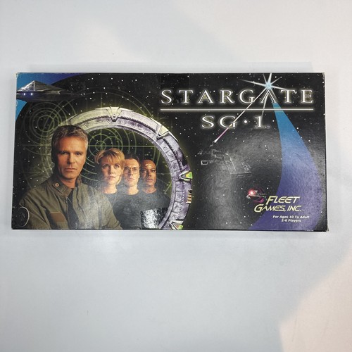 Stargate SG 1 Board Game 2003 missing Instructions all other pieces present