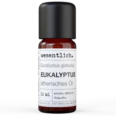 Eukalyptusöl (10ml) - 100% naturreines ätherisches Öl von wesentlich.