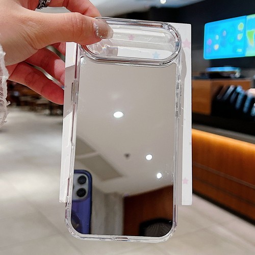 Mirror Case For iPhone 17 16 15 Pro Max 14 13 12 11 Glossy Shockproof Hard Cover - Picture 8 of 16