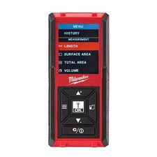 Milwaukee 48-22-9802 Backlit Color Screen Laser Distance Meter, 150' Range