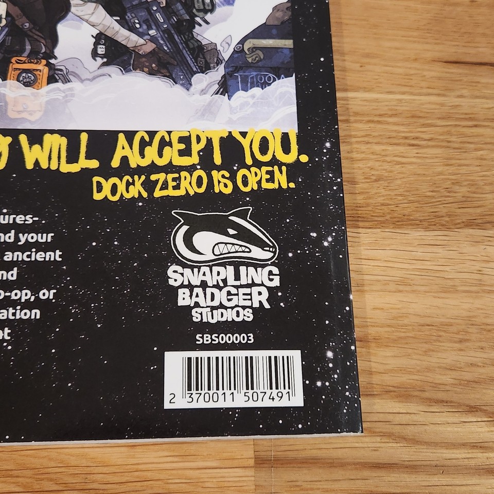 Snarling Badger Studios Space Station Zero EX Book - Game Play | eBay