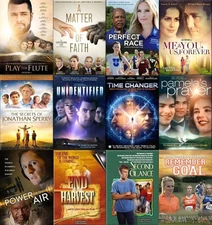 CHRISTIAN FAMILY CHRISTMAS HALLMARK DVD lot Pick Choose DVDs Flat Shipping $4.50
