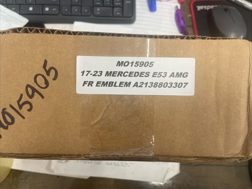 17-23 MERCEDES E53 AMG E43 FRONT EMBLEM GRILLE 2138803307 OEM GENUINE - Bild 6 von 6