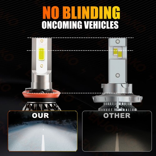 For Nissan Sentra 2013-2023 LED Headlight Combo+ Fog Light Bulbs Kit 10000lm 6x - Picture 7 of 11