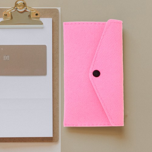  10 Piezas 2 Carpetas de Bolsillo A Granel Lindo Fieltro Bolsa de Almacenamiento Estuche para Teléfono Bolsa de Dinero - Imagen 8 de 12