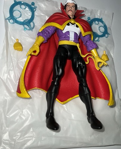 Figura Marvel Legends Doctor Strange 6" VHS 90s Spiderman Serie Animada Pulso - Imagen 3 de 8