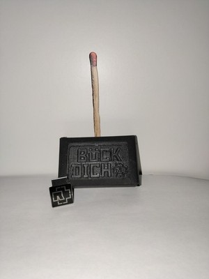 RAMMSTEIN BRAND NEW! DISPLAY BUCK DICH SOAP BLACK + RAMMSTEIN LOGO PAPERCLIP