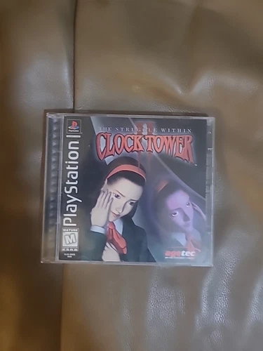 Clock Tower 2: The Struggle Within PS1 CIB *MINT* Tested Works W/ Reg Card