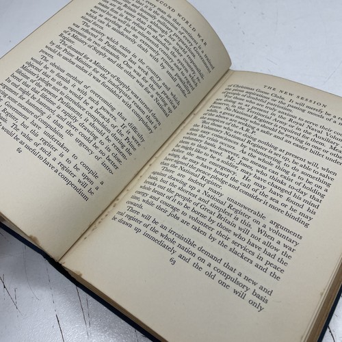 ORIGINAL MILITARY WAR BOOK WW2 Second World War Duff Cooper First Edition 1939 V - Bild 7 von 10