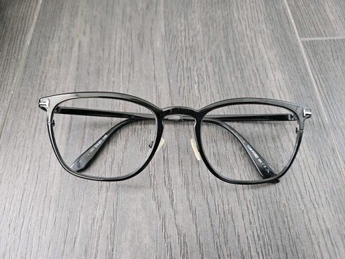 Tom Ford FT5464 Metal Eyeglass Frame Shiny Black 001 (51-21) - Picture 3 of 7