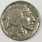 1937 Buffalo Nickel - Extremely Fine (XF) Full Date KM#134 Damaged - 7724