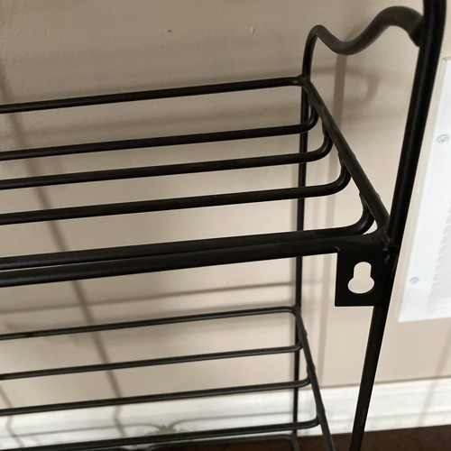 Longaberger Schmiedeeisen 3 STUFIGER KORBSTÄNDER / STÄNDER 26,5 "hoch 16" breit - Bild 4 von 6
