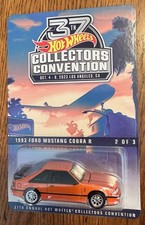 Hot Wheels 37th Collectors Convention 93 Mustang Cobra R 18786200