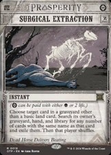 Surgical Extraction - Outlaws of Thunder Junction: Breaking News - Near Mint