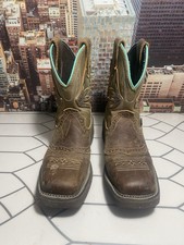 Justin Women's GY9536 Nettie 8"  Slip-Resistant Western Boots Size 6 B