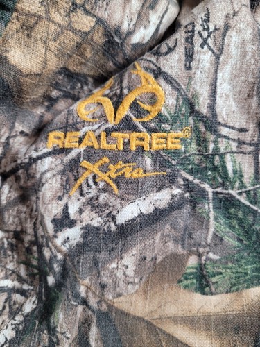 Real Tree Xtra Camo Insulated Hooded Hunting Jacket Mens Size XL 46-48 - Picture 13 of 15