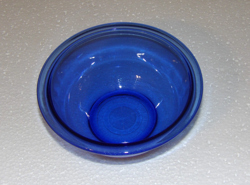 Pyrex 322 Cobalt Blue Glass Mixing Bowl 1 Liter | eBay