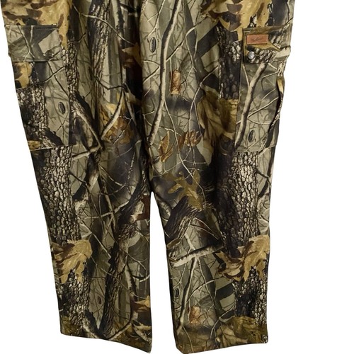 Woolrich Pants Mens XL 46 48 Hunting Camoflauge Camo Lined Brown Tan Real Tree - Picture 6 of 13