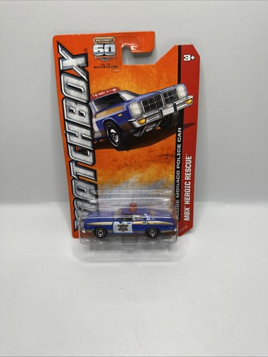 Matchbox Dodge Monaco Police Car 110 Of 120 NEW + FAST SHIPPING - Picture 1 of 7