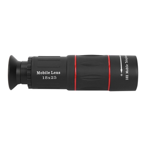  18X Long Focus Rybie oko Szeroki kąt Makro 4-w-1 Uniwersalny zewnętrzny Came CB - Zdjęcie 1 z 7