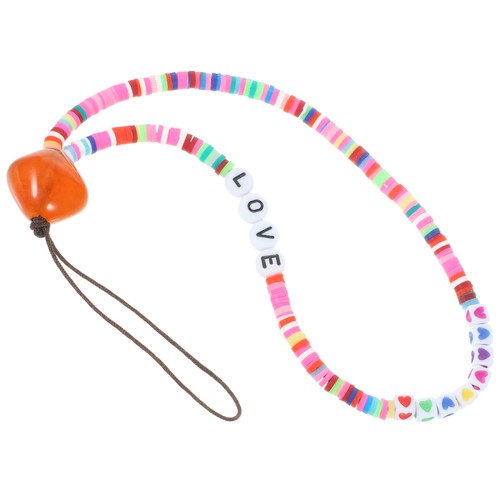 Handyriemen Handgelenk Lanyard Für Telefon Perlenbesetzter Handyanhänger - Photo 5 sur 12