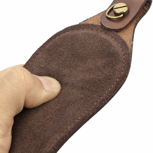 TOURBON Real Leather Shotgun Sling 12GA Bullets Holder Gun Strap w/Finger Rest - Picture 14 of 24