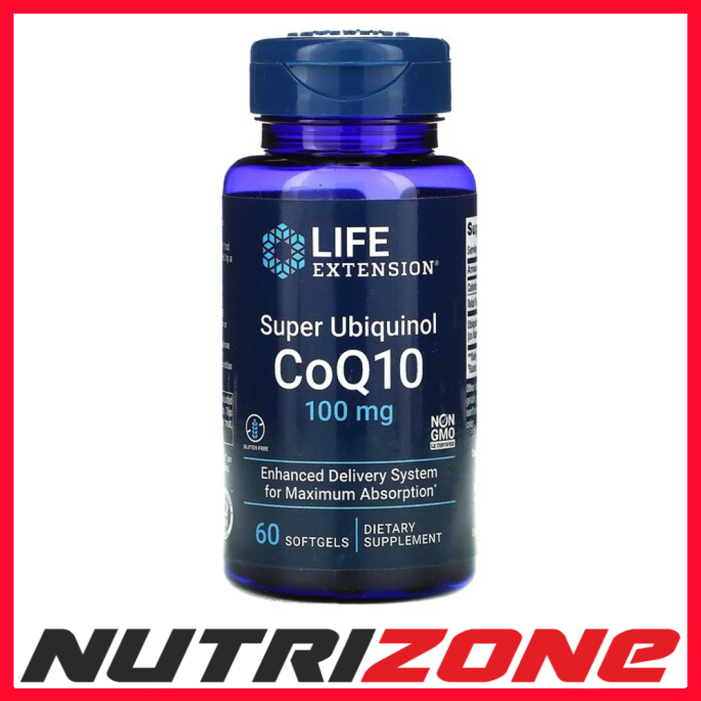 Life Extension Super Ubiquinol CoQ10 100mg - 60 softgels