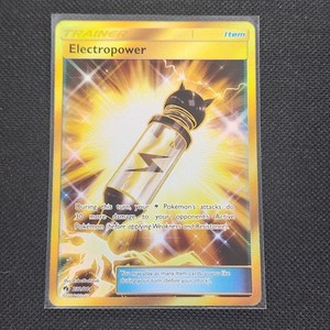Electropower - 232/214 - Secret Rare - Lost Thunder - Pokemon Card - NM/M