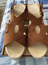 Image of Ladies Hotter Tan Sandals