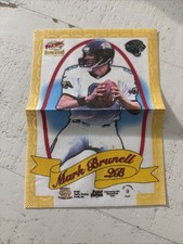1997 PACIFIC REVOLUTION SILKS MARK BRUNELL 3.5x5 CARD SAMPLE PROMO