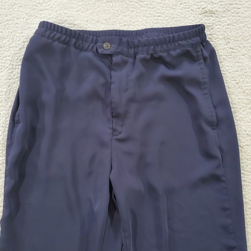 Maus & Hoffman Pants Womens Extra Large Blue Microfiber Made In USA Casual - Picture 2 of 17